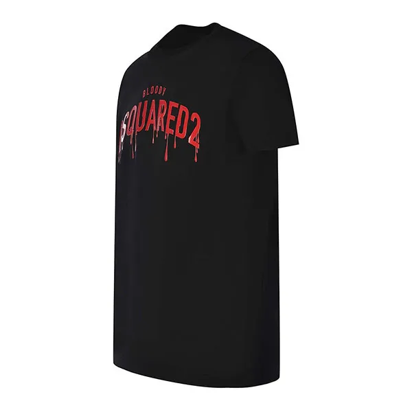 Áo Phông Nam Dsquared2 T-Shirt Schwarz Màu Đen Size XS