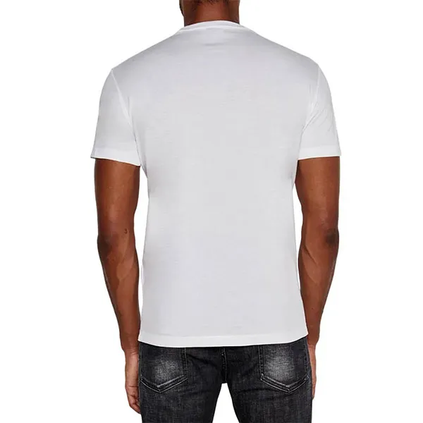 Áo Phông Nam Dsquared2 Logo Print S74GD0941 T-shirt Màu Trắng Size L
