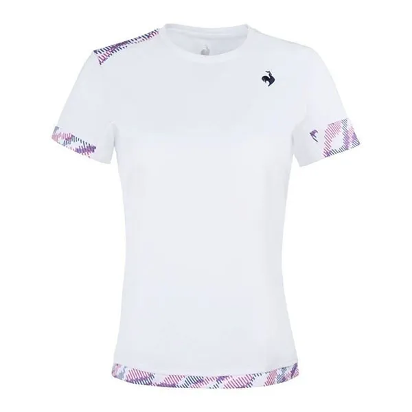 Áo Phông Nữ Le Coq Sportit Tshirt LN6SHT22LV-WH00 Màu Trắng Size S