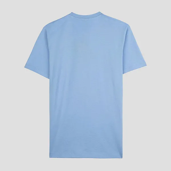 Áo Phông Nữ Versace Blue With Silver Medusa Print 1016967 1A14047 2U6H0 Tshirt Màu Xanh Nhạt Size 38