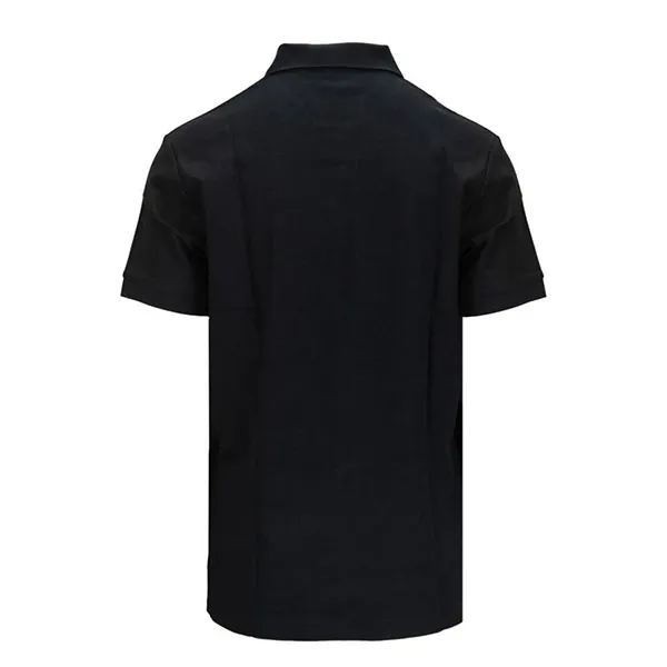 Áo Polo Nam Burberry Hartford Check Placket 8084396 Màu Đen Size S