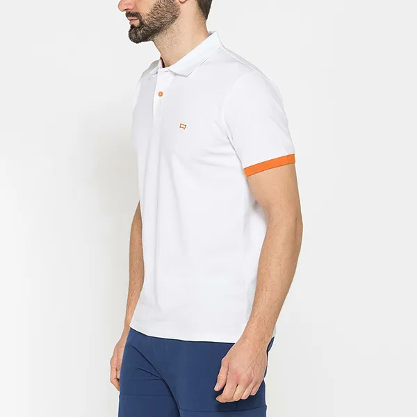 Áo Polo Nam Carrera Jeans 819E0079X_001 Màu Trắng Size M