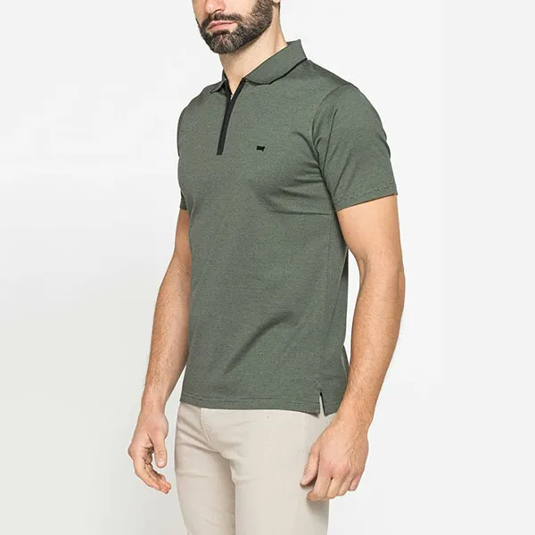 Áo Polo Nam Carrera Jeans T819Z0041X_H091 Màu Xanh Lá Size M