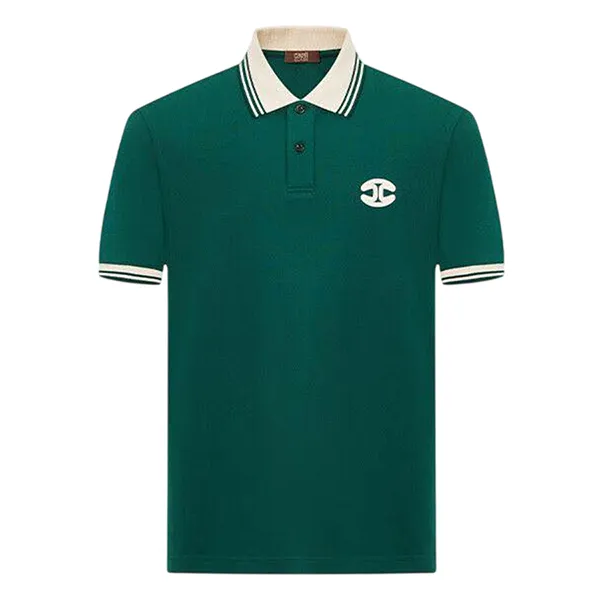 Áo Polo Nam Cavalli Class RWC393-11 Màu Xanh Lá Size 50