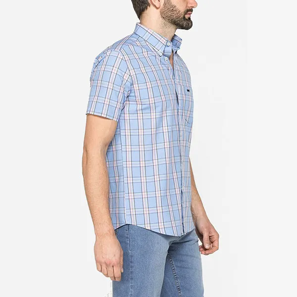 Áo Sơ Mi Nam Carrera Jeans 213C1230A_G060 Màu Xanh Kẻ Size M