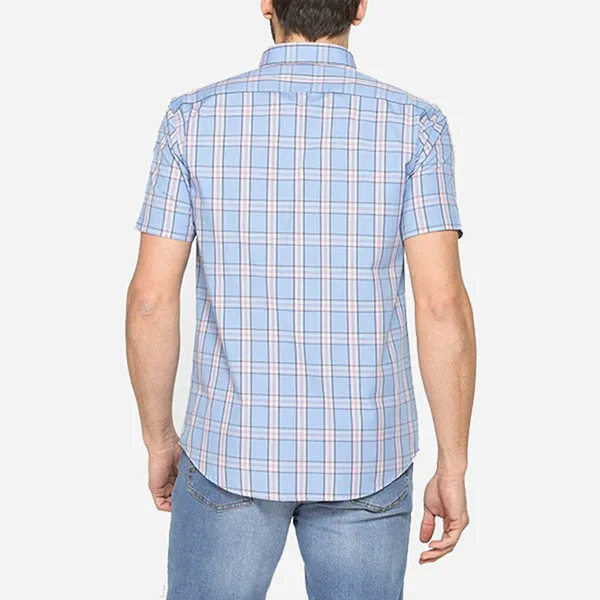 Áo Sơ Mi Nam Carrera Jeans 213C1230A_G060 Màu Xanh Kẻ Size M