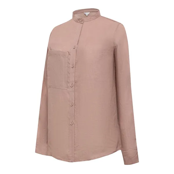 Áo Sơ Mi Nữ F2 Fashion & Freedom Linen Ruốc SMW617-RUOC-S Màu Hồng Nude Size S