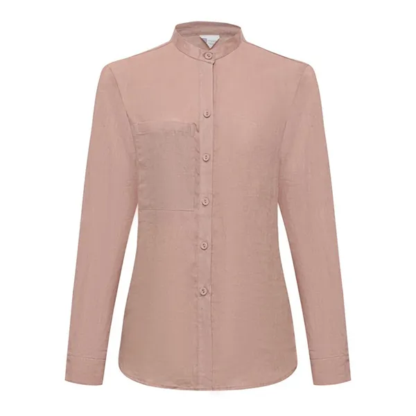 Áo Sơ Mi Nữ F2 Fashion & Freedom Linen Ruốc SMW617-RUOC-S Màu Hồng Nude Size S