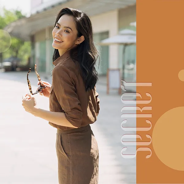 Áo Sơ Mi Nữ F2 Fashion & Freedom Linen Secrect SMW396-NCN-S-1020 Màu Nâu Size S