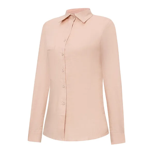 Áo Sơ Mi Nữ F2 Fashion & Freedom Linen SMW616-HONG-S-0324 Màu Hồng Nhạt Size S