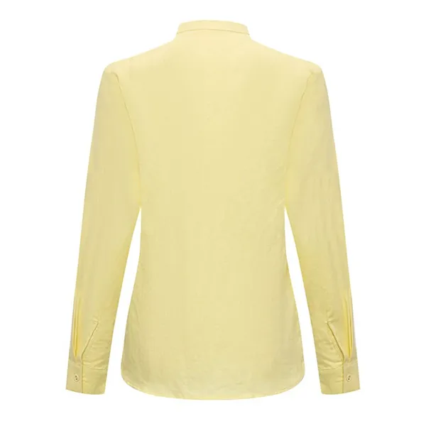 Áo Sơ Mi Nữ F2 Fashion & Freedom Linen SMW617-V-S Màu Vàng Size S