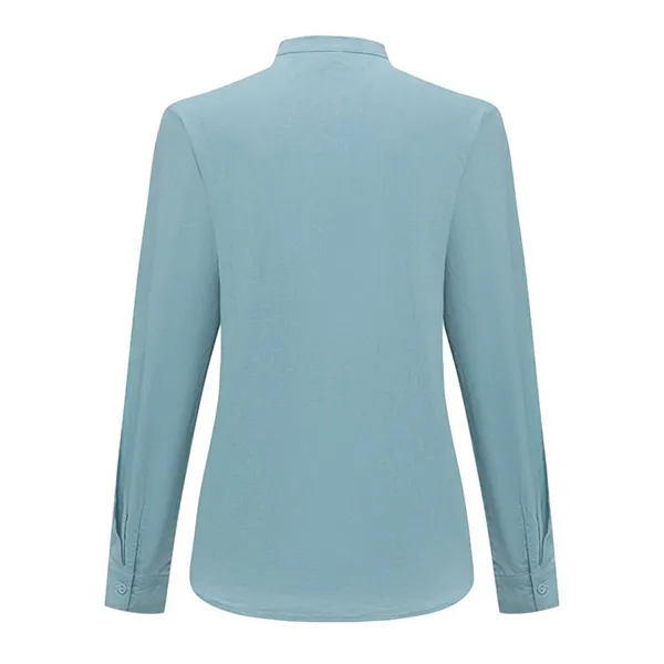 Áo Sơ Mi Nữ F2 Fashion & Freedom Linen SMW617-XN-S Màu Xanh Nhạt Size S