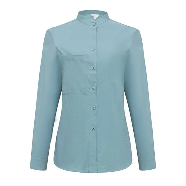 Áo Sơ Mi Nữ F2 Fashion & Freedom Linen SMW617-XN-S Màu Xanh Nhạt Size S