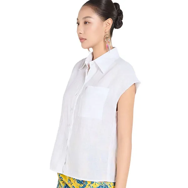 Áo Sơ Mi Nữ F2 Fashion & Freedom SMW643-TRANG-S-1024 Màu Trắng Size S