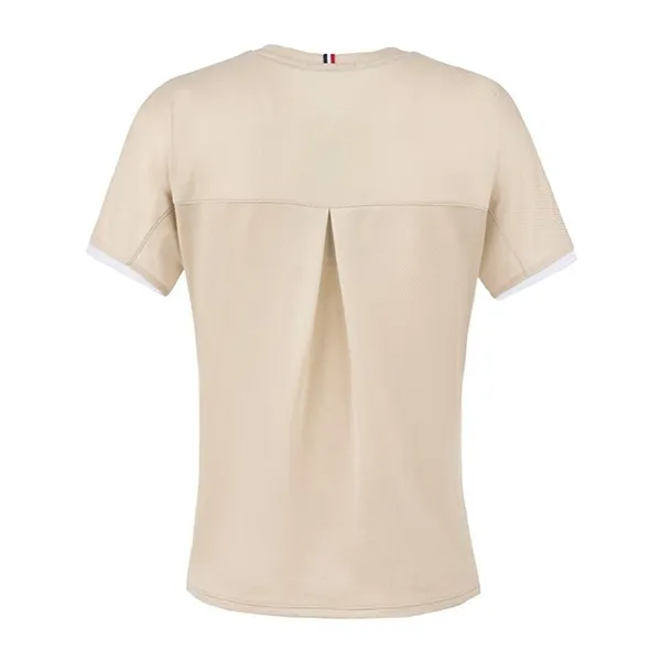 Áo Thun Nữ Le Coq Sportif T-Shirt LN6SHT10LV-BG00 Màu Be Size S