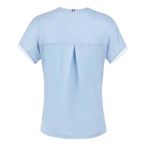 Áo Thun Nữ Le Coq Sportif T-Shirt LN6SHT10LV-BL00 Màu Xanh Blue Size S