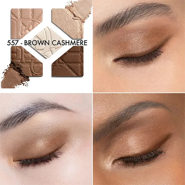 Bảng Phấn Mắt Dior Diorshow 5 Couleurs 557 Brown Cachemire