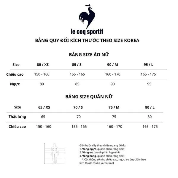 Áo Polo Nữ Le Coq Sportif QR122ETS33-OWT0 Màu Trắng Size 85