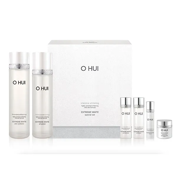Bộ Dưỡng Da Ohui Extreme White 2pcs Special Set 6 Món