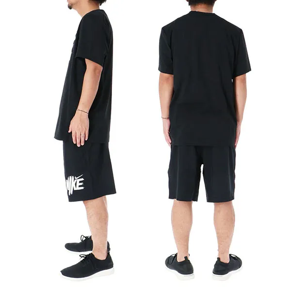 Bộ Quần Áo Cộc Tay Nam Nike Jordan Black HV0382/ HV0385 Màu Đen Size S (Form Á)