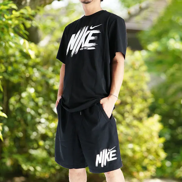 Bộ Quần Áo Cộc Tay Nam Nike Jordan Black HV0382/ HV0385 Màu Đen Size S (Form Á)