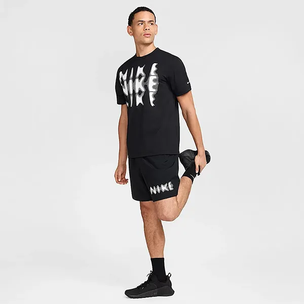 Bộ Quần Áo Cộc Tay Nam Nike Men's Hyverse Dri-Fit Màu Đen Size S (Form Á)