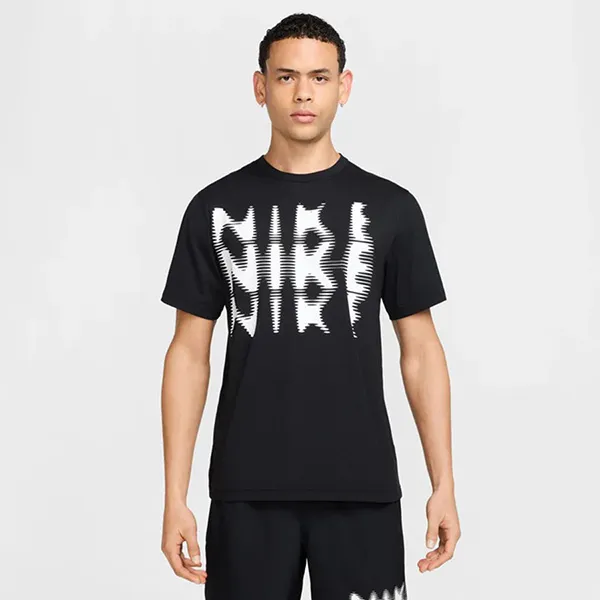 Bộ Quần Áo Cộc Tay Nam Nike Men's Hyverse Dri-Fit Màu Đen Size S (Form Á)