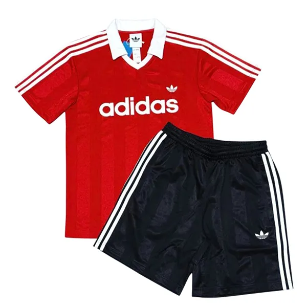 Bộ Thể Thao Nam Adidas KE3594 - KE3583 Màu Đỏ/Đen Size S (Form Âu)