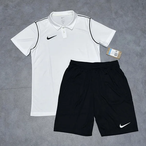 Bộ Thể Thao Nam Nike Park 20 BV6879-100/BV6855-010 Màu Đen Trắng Size S (Form Á)