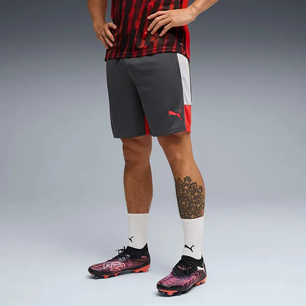 Bộ Thể Thao Nam Puma IndividualLIGA Graphic Football Jersey Men 660578_01/660574_01 Màu Xám Đỏ Size S (Form Á)