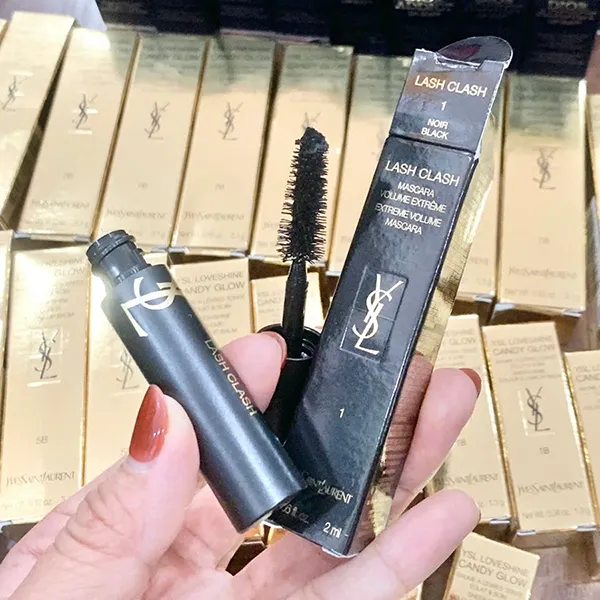 Chuốt Mi Mini Yves Saint Laurent YSL Lash Clash Mascara Màu Đen 2ml