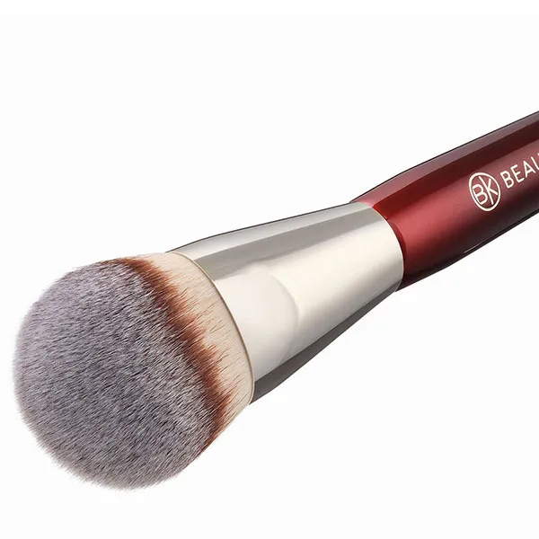 Cọ Nền Trang Điểm BK Beauty 101 Contoured Foundation Màu Đỏ Nâu