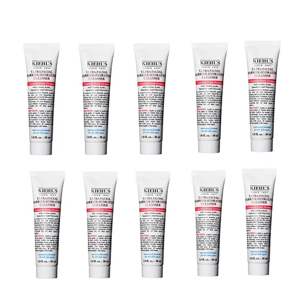 Combo 10 Tuýp Sữa Rửa Mặt Dịu Nhẹ Kiehl’s Ultra Facial Cleanser (30ml x 10)