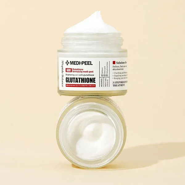 Combo Hỗ Trợ Dưỡng Sáng, Cấp Ẩm Medi-Peel Glutathione Serum 30ml + Cream 50g
