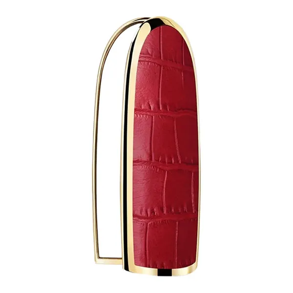 Combo Vỏ Son Le Croco + Son Guerlain Rouge G Velvet 510 Le Rouge Vibrant Màu Đỏ Tươi + Túi Giấy