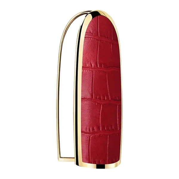 Combo Vỏ Son Le Croco + Son Guerlain Rouge G Velvet 775 Le Rouge Bordeaux Màu Đỏ Đun + Túi Giấy
