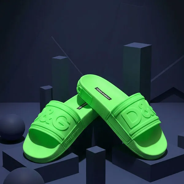 Dép Dolce & Gabbana D&G CS1991 AX681 8G553 Màu Xanh Size 39