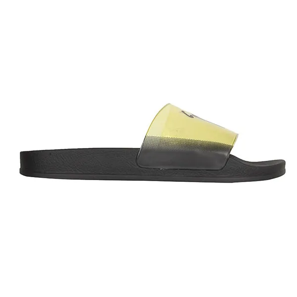 Dép Giuseppe Zanotti Slide Sandalss With Logo RM20036004 Màu Đen Vàng Size 39