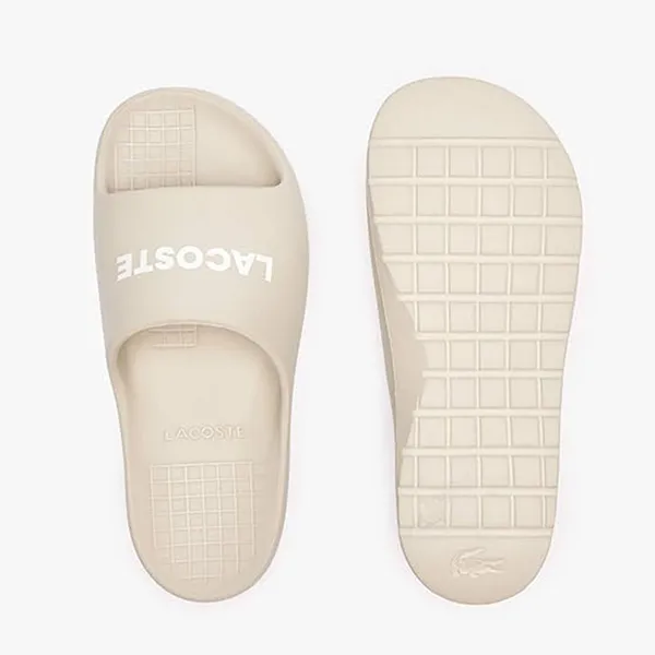 Dép Lacoste Serve Slide 2.0 224 47CMA0015 Màu Beige Size 10