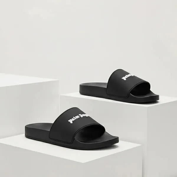 Dép Nam Palm Angels PMIC010C99MAT0011001 Màu Đen Size 39
