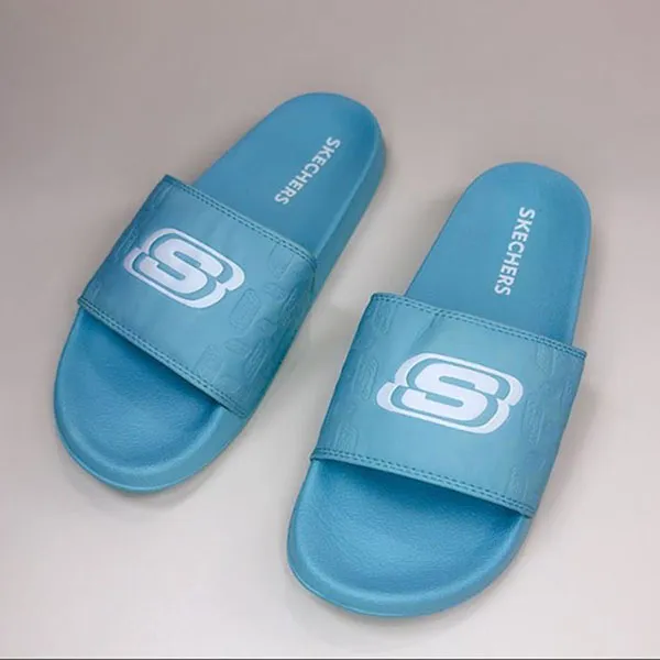 Dép Nữ Skechers Side Lines 2 Ombre Joy Turquoise Màu Xanh Ngọc Size 36