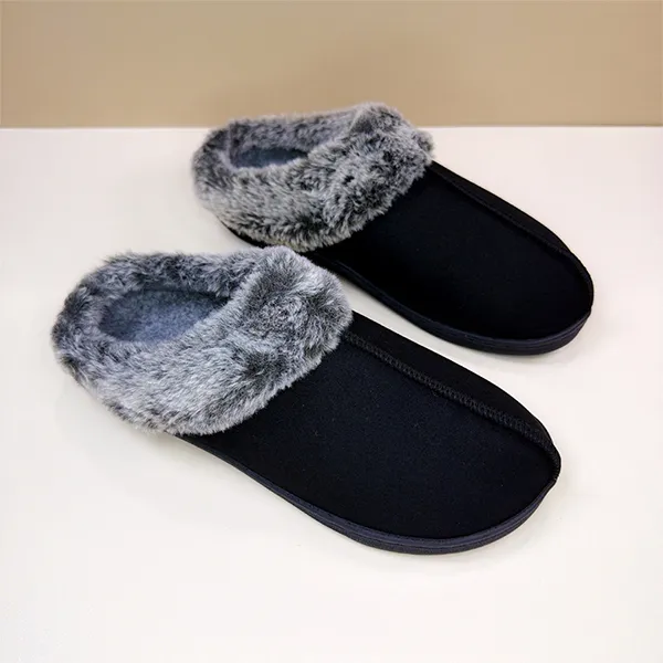 Dép Sục Nữ Powerstep Black Clog Slippers Màu Đen Size 38