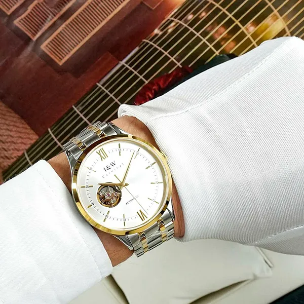 Đồng Hồ Nam I&W Carnival 40mm 570G-T1 Màu Bạc