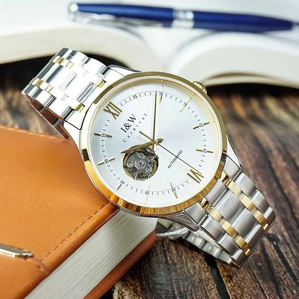 Đồng Hồ Nam I&W Carnival 40mm 570G-T1 Màu Bạc