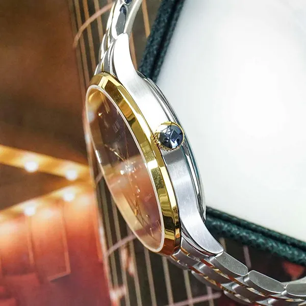 Đồng Hồ Nam I&W Carnival 40mm 570G-T2 Màu Xanh Bạc