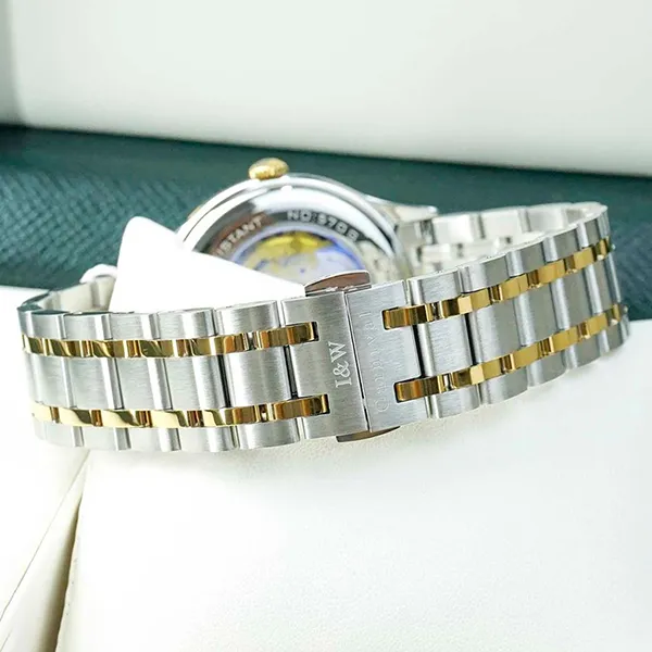Đồng Hồ Nam I&W Carnival 40mm 570G-T3 Màu Bạc Đen