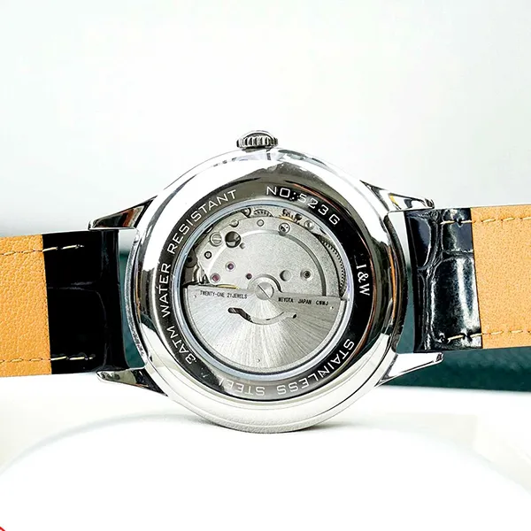 Đồng Hồ Nam I&W Carnival Automatic Watch 523G-D3 Màu Đen/Xanh