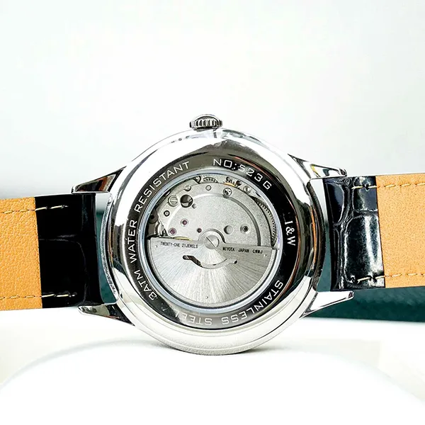 Đồng Hồ Nam I&W Carnival Automatic Watch 523G-D5 Màu Đen/Xám