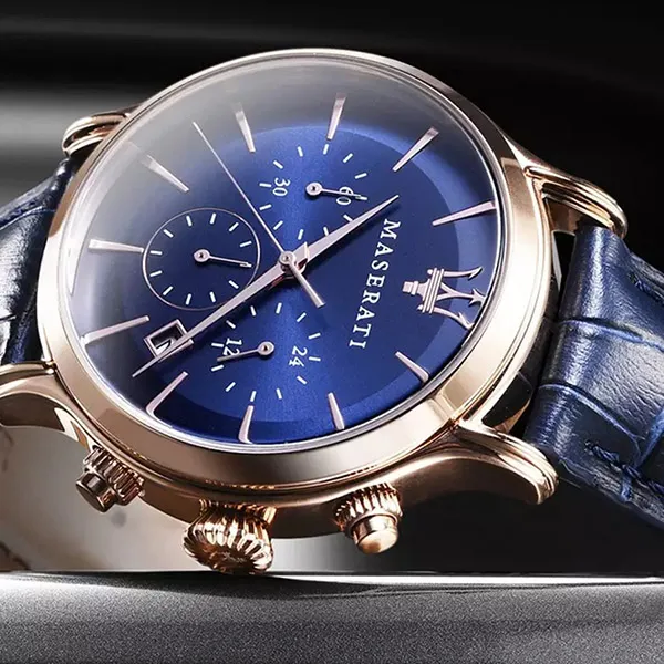Đồng Hồ Nam Maserati Epoca Chronograph Quartz Watch R8871618013 Màu Xanh Dương
