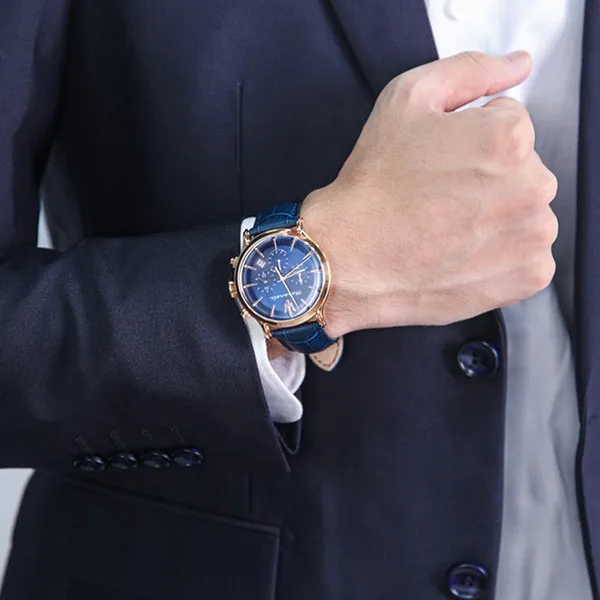 Đồng Hồ Nam Maserati Epoca Chronograph Quartz Watch R8871618013 Màu Xanh Dương